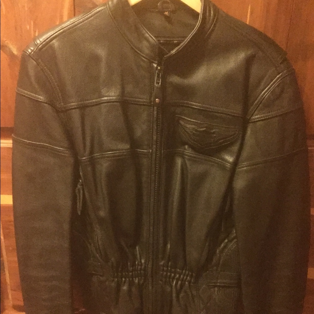 Women’s Heavy Duty Harley Davidson Leather Coat M